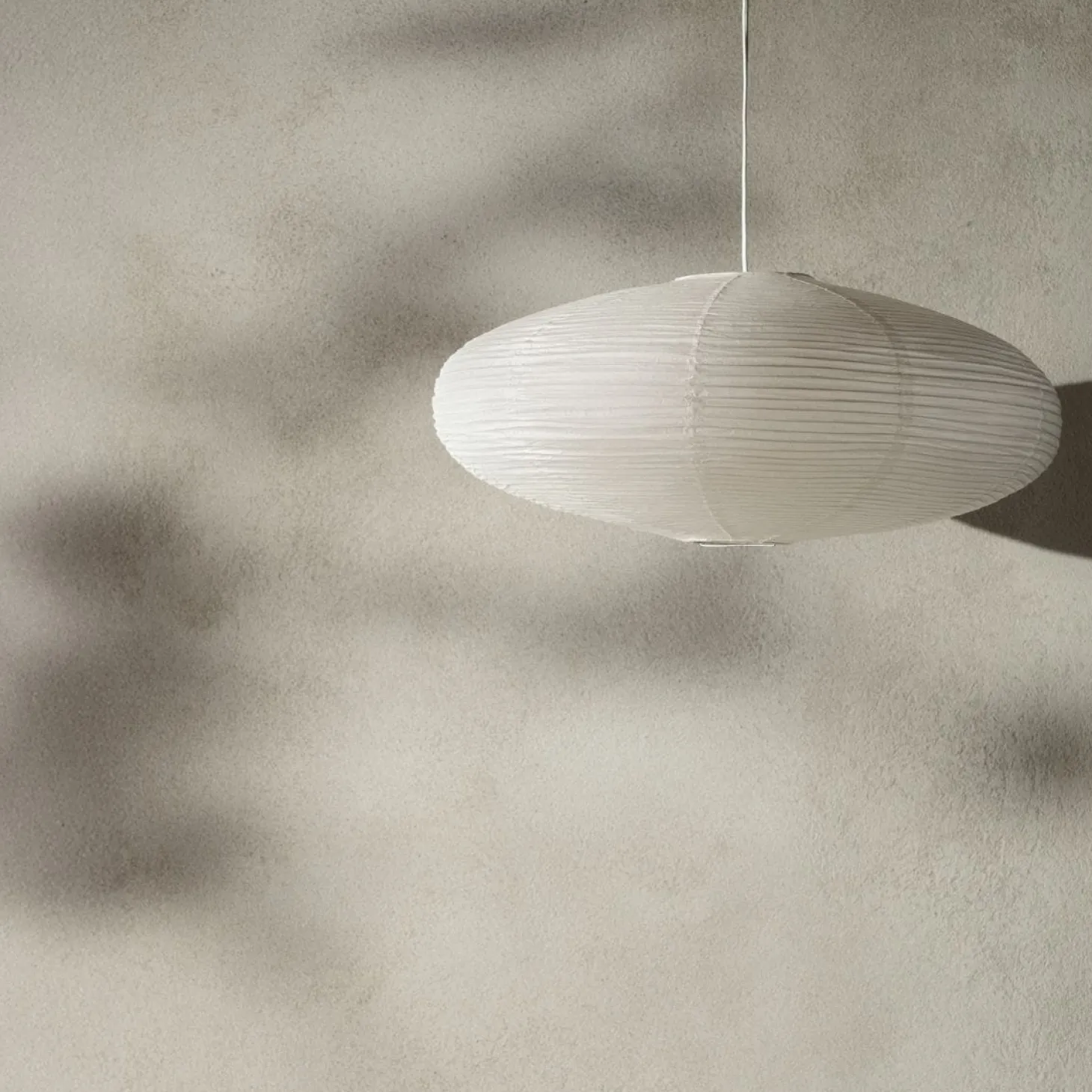 Lampskärm Rispapper Yuna 80cm Vit