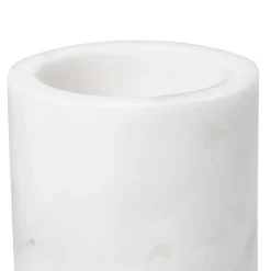 Ljushållare Alabaster 8x7cm Vit