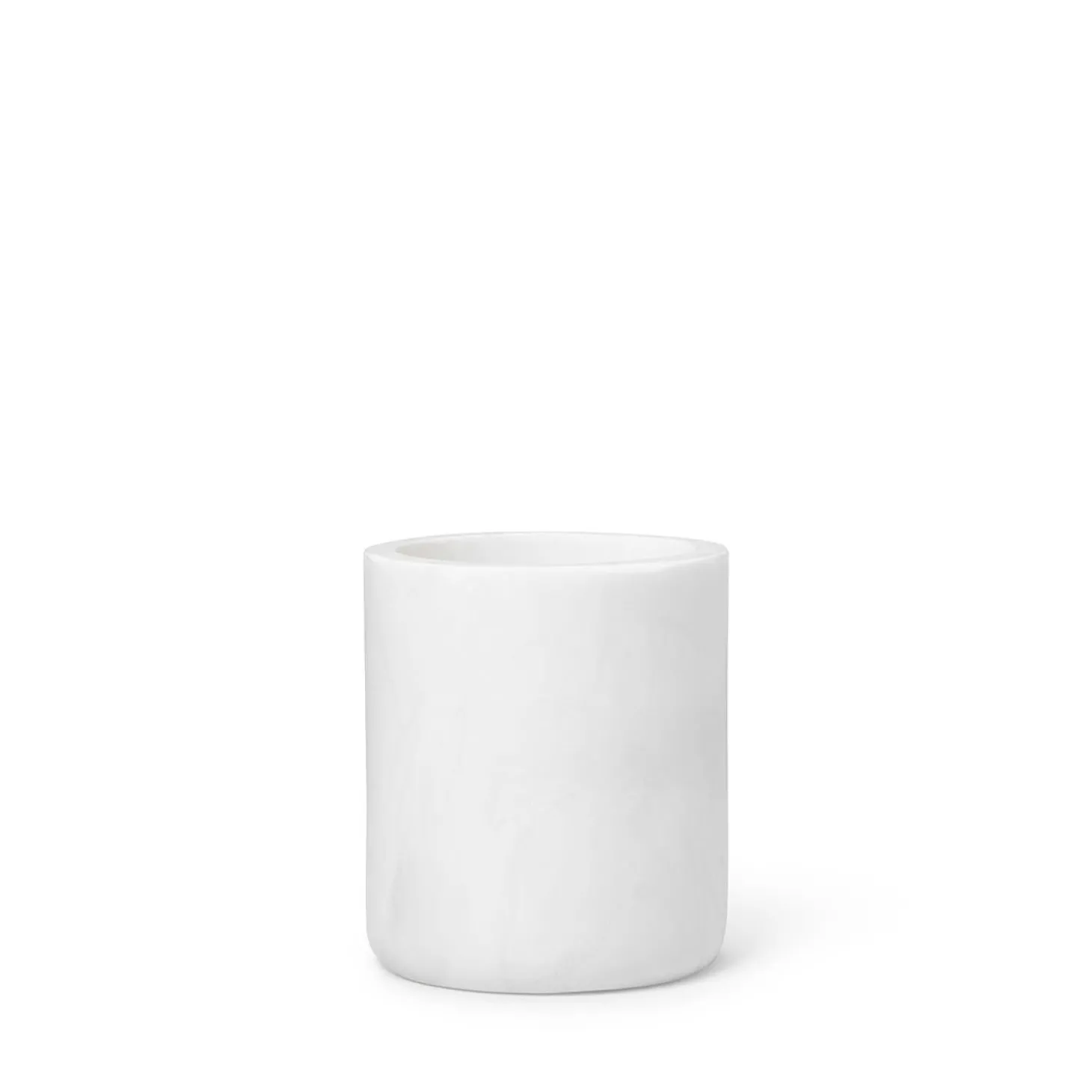 Ljushållare Alabaster 9x10cm Vit