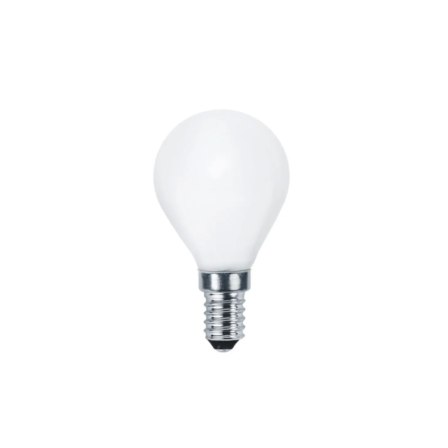 Ljuskälla E14 LED 2W Vit Opal