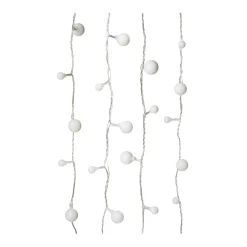 Ljusslinga 80 LED Boll 6,32m Transparent