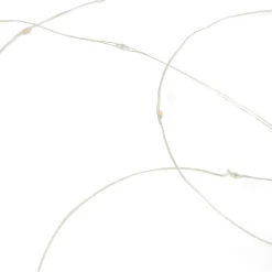 Ljusslinga 100 LED Micro 15m Silver