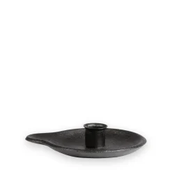 Ljusstake Gjutjärn 11x14cm Svart
