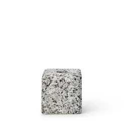 Ljusstake Granit 6,5x6,5cm Grå