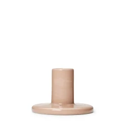 Ljusstake Signal Stengods 6,8x10cm Ljusrosa