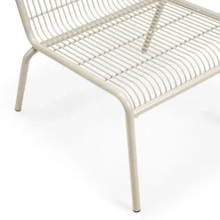 Loungestol Palma Metall 66,5x72cm Beige