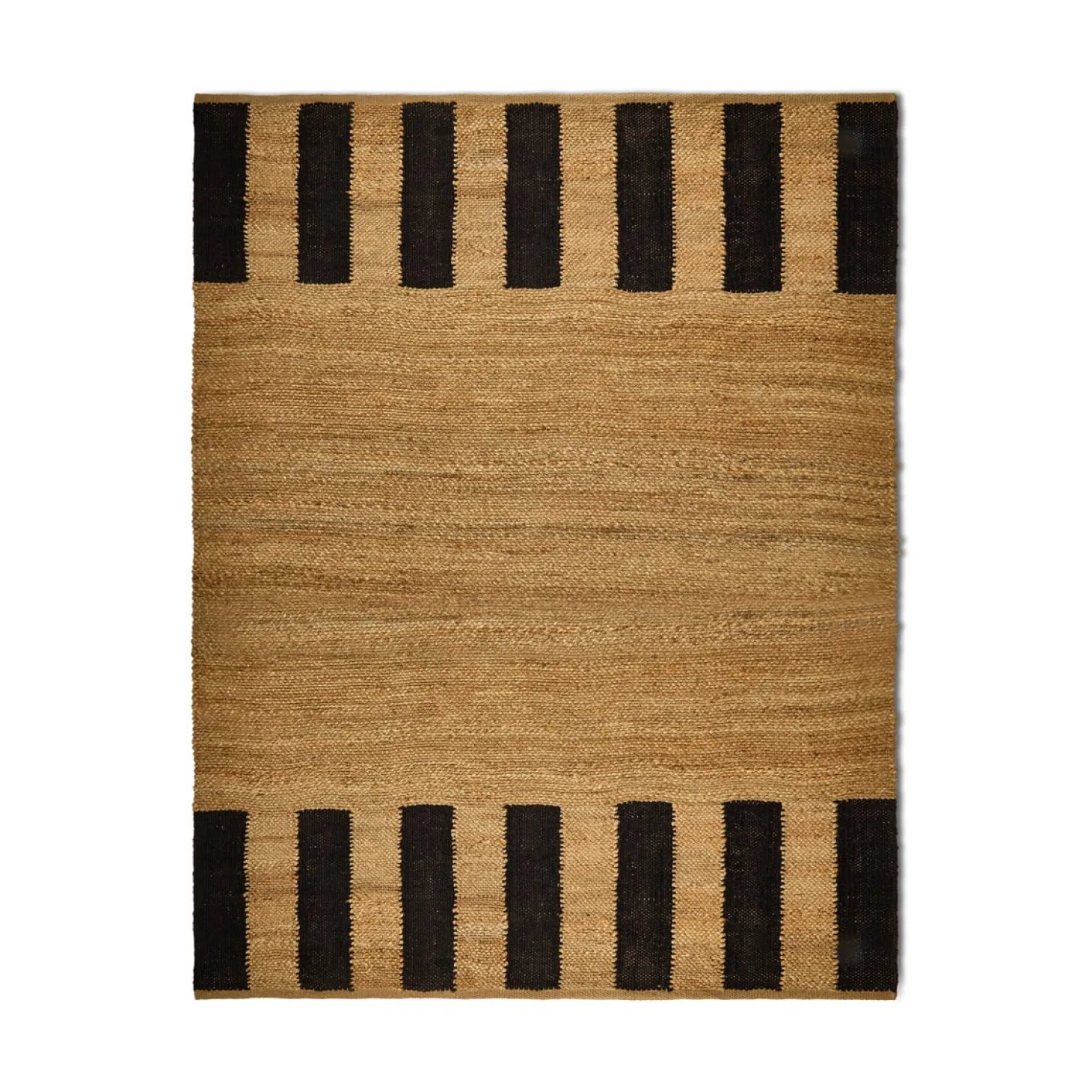 Matta Jute 170x240cm Natur/Svart