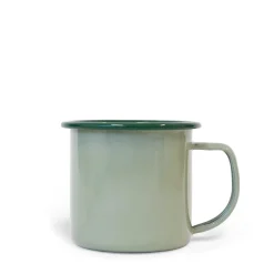 Mugg Emalj 30cl Grön
