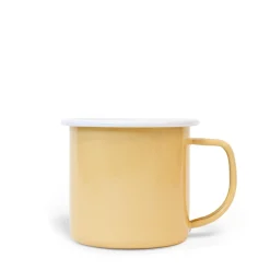 Mugg Emalj 30cl Gul