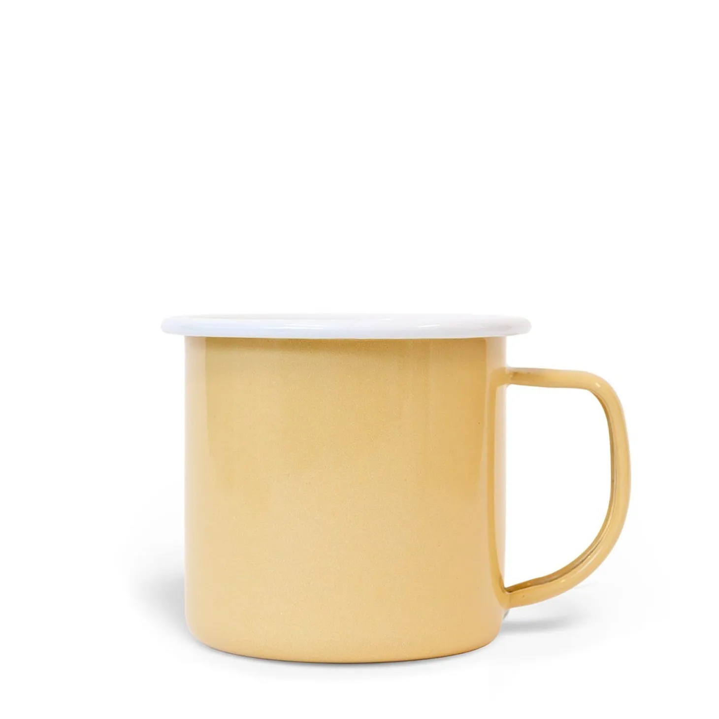 Mugg Emalj 30cl Gul