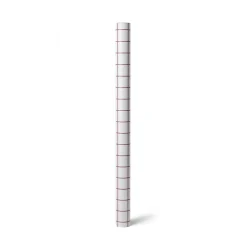 Omslagspapper 10m Ruta Vit/Röd