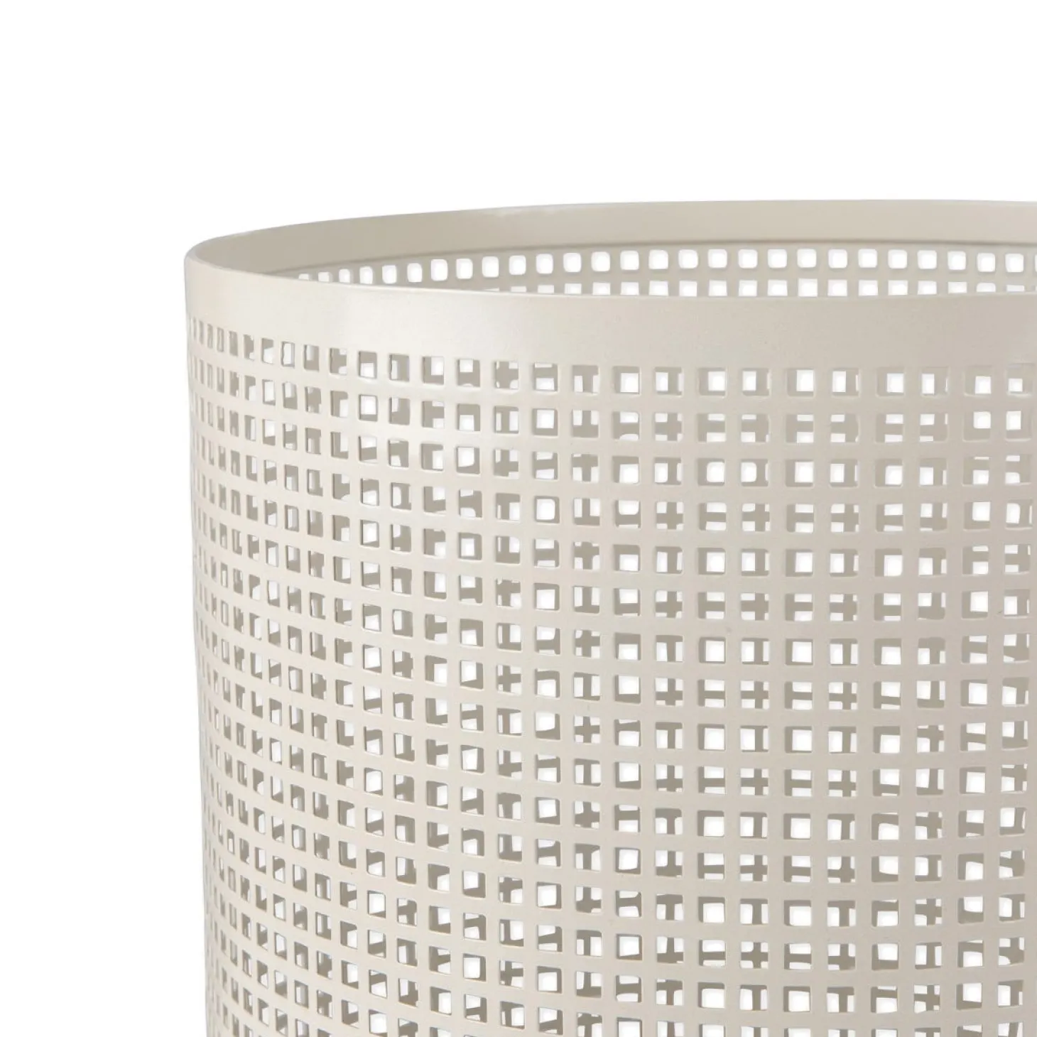 Papperskorg Mono Mesh 30x24cm Beige