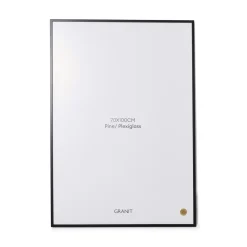 Ram Akrylglas 70x100cm Svart