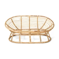 Rottingsoffa Oval Natur