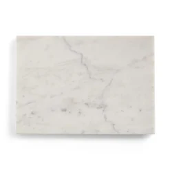 Serveringsbräda 25x35cm Marmor Vit