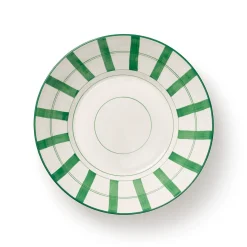Serveringsskål Eve 30cm Handmålad Grön