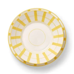 Serveringsskål Eve 30cm Handmålad Gul
