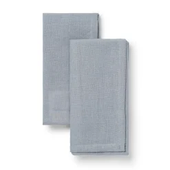 Servetter Linnemix 2p 40x40cm Ljusblå
