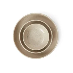 Skål Bruno Stengods 12cm Spräcklig Beige