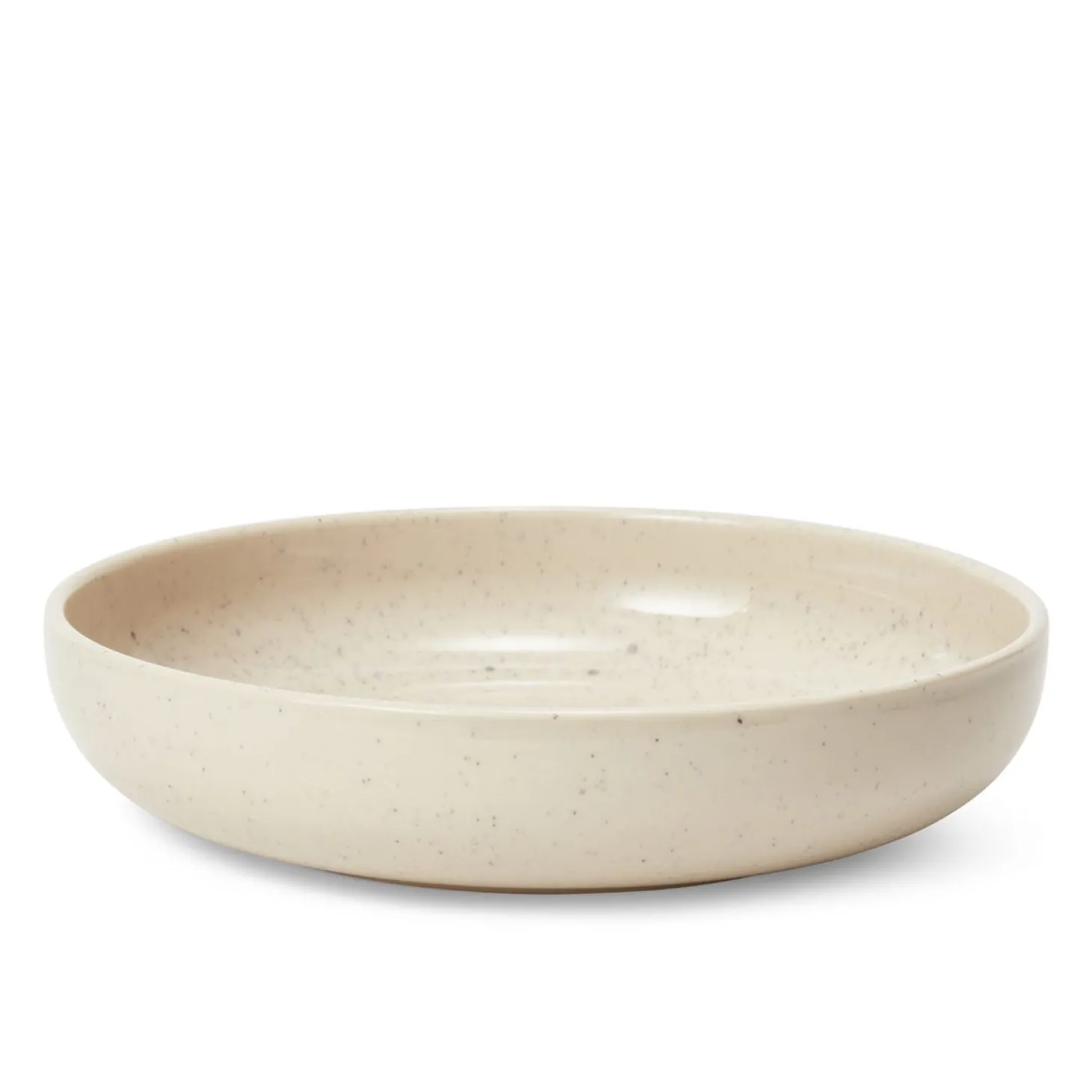 Skål Bruno Stengods 22cm Spräcklig Beige