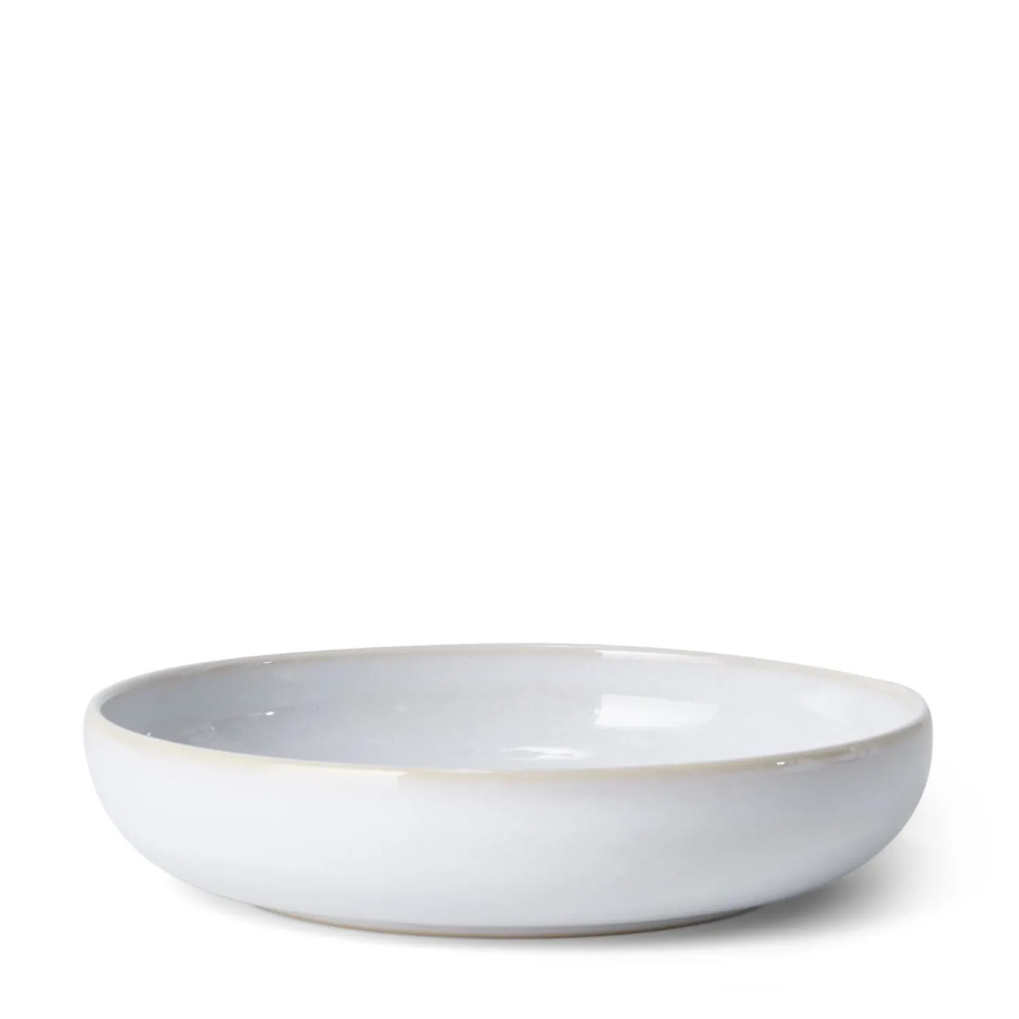 Skål Bruno Stengods 22cm Vit