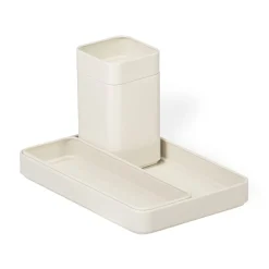 Skrivbordsförvaring Mono 24x8cm Beige