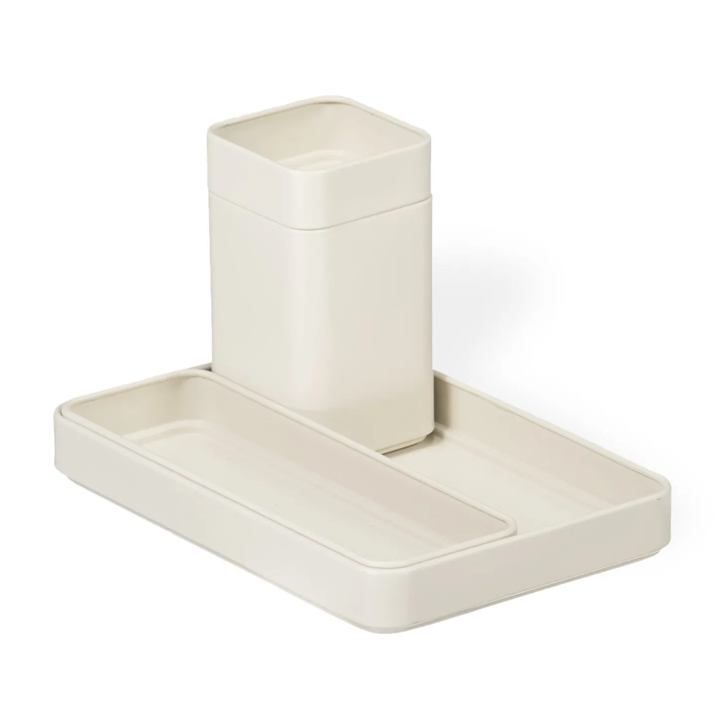 Skrivbordsförvaring Mono 24x8cm Beige