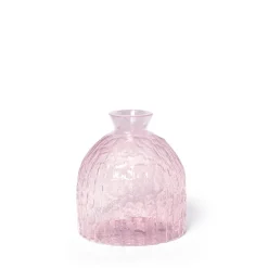Skruf Vas 12x13cm Rosa