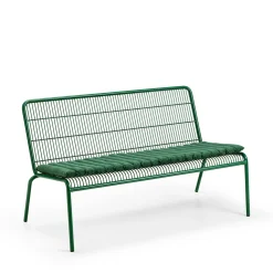 Soffa Palma Metall 126x72cm Grön