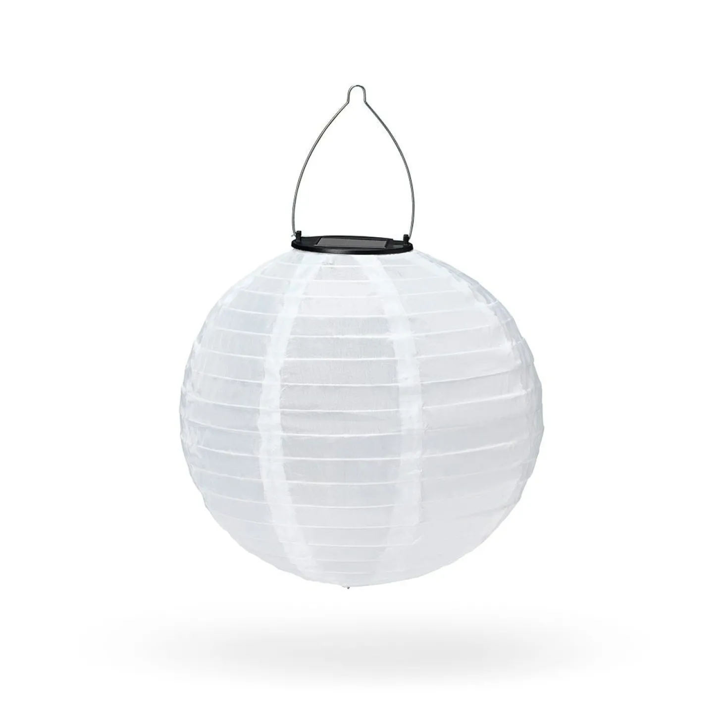 Solcellspendel Boll 25cm Vit