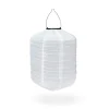 Solcellspendel Cylinder 25cm Vit