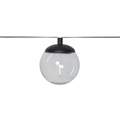 Solcellsslinga Globe 2,1m Transparant
