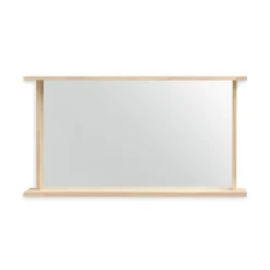 Spegel Trä 43x80cm Naturfärg