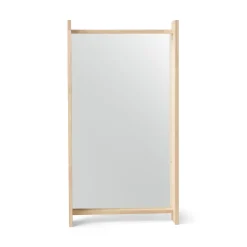 Spegel Trä 43x80cm Naturfärg