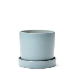 Stengodskruka/Fat 17,5cm Glaserad Ljus Turkos