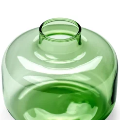 Sticklingvas Borosilicat 9x7,5cm Grön