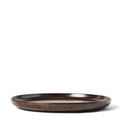 Tallrik Bruno 28cm Stengods Brun
