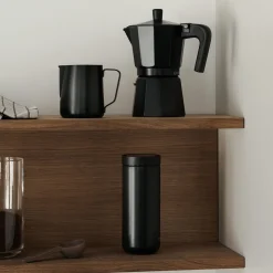 Termosmugg 380ml Stål Svart