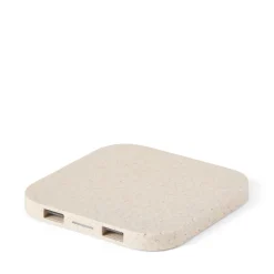 Trådlös Laddningsplatta 15W Beige