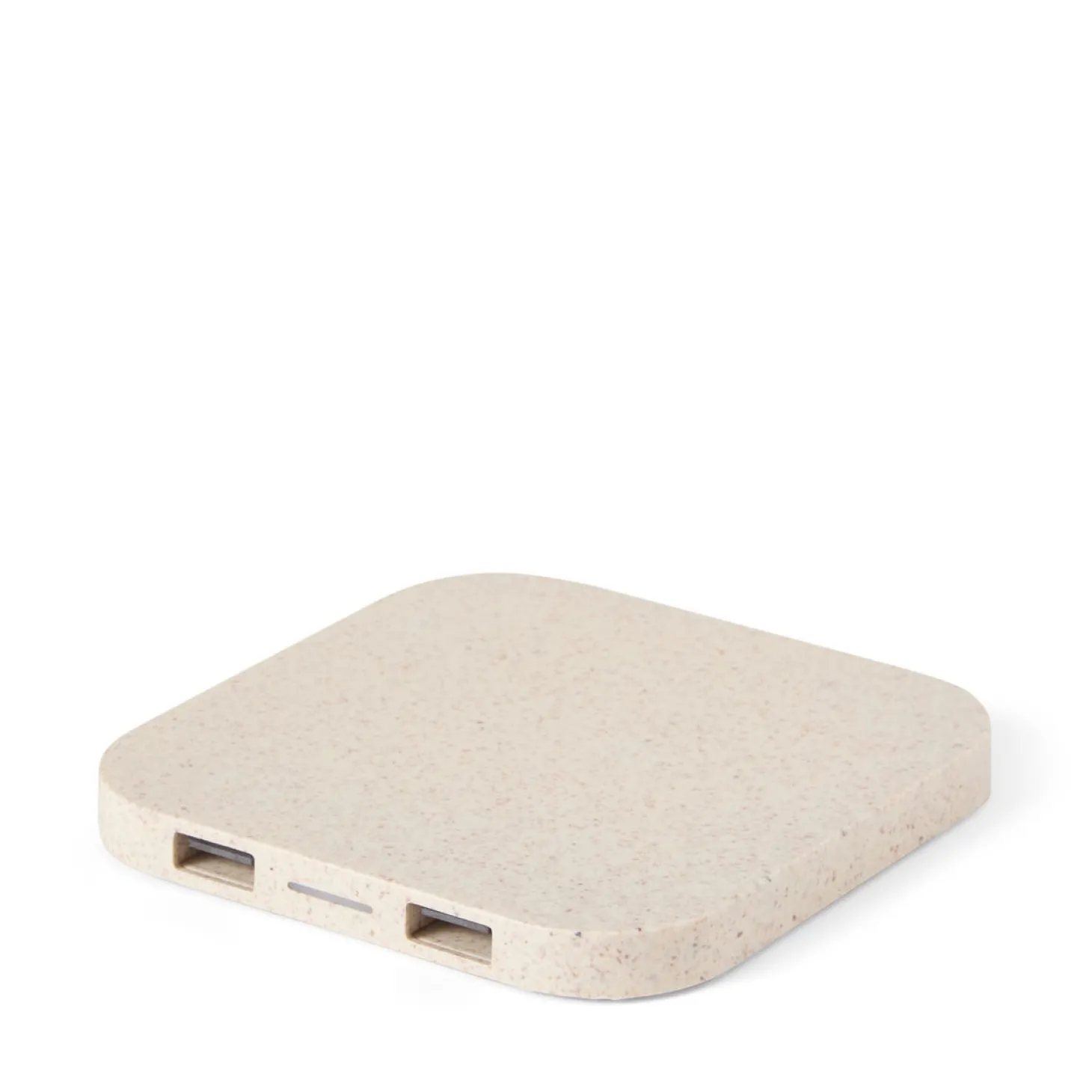 Trådlös Laddningsplatta 15W Beige