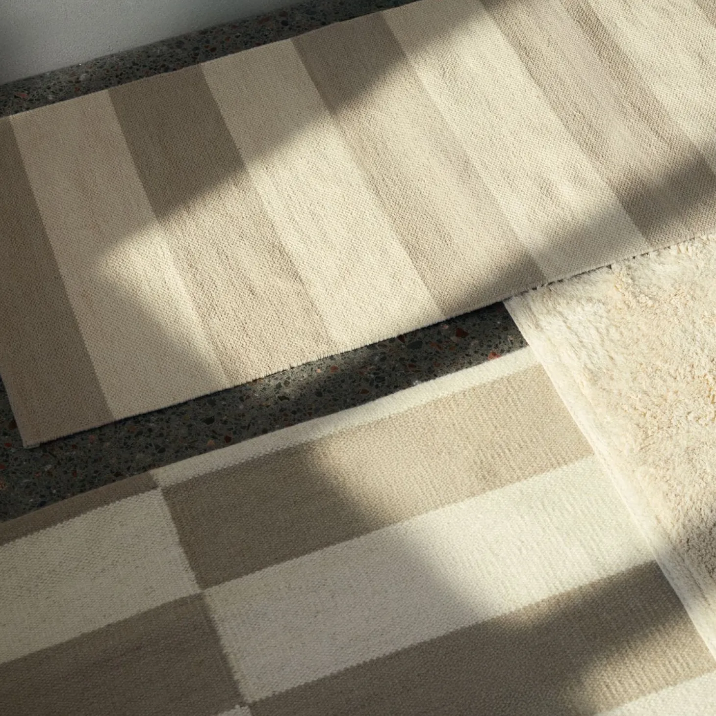 Ullmatta Ruta 170x230cm Beige
