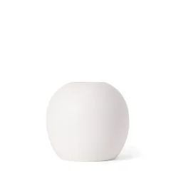 Vas Keramik Lovisa Rund Liten 15x14cm Vit