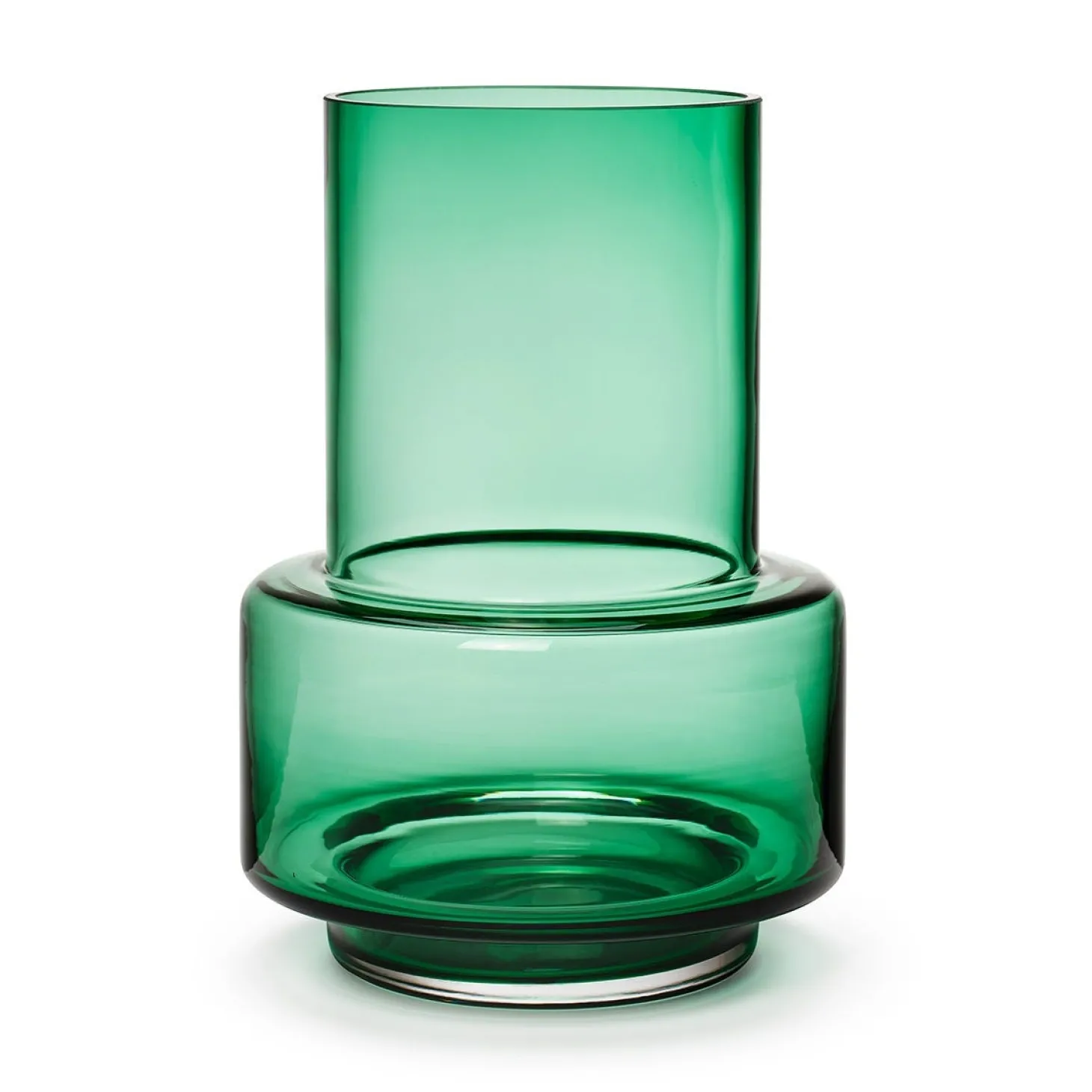 Vas Lio Glas Grön 17,5x25cm