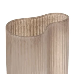 Vas Rillad 10,4x30cm Beige