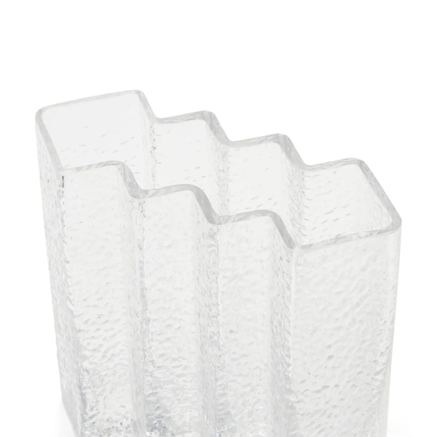 Vas Zigzag 20x20cm