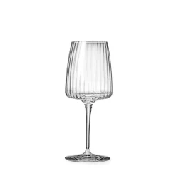 Vinglas Rilled 37cl Klar